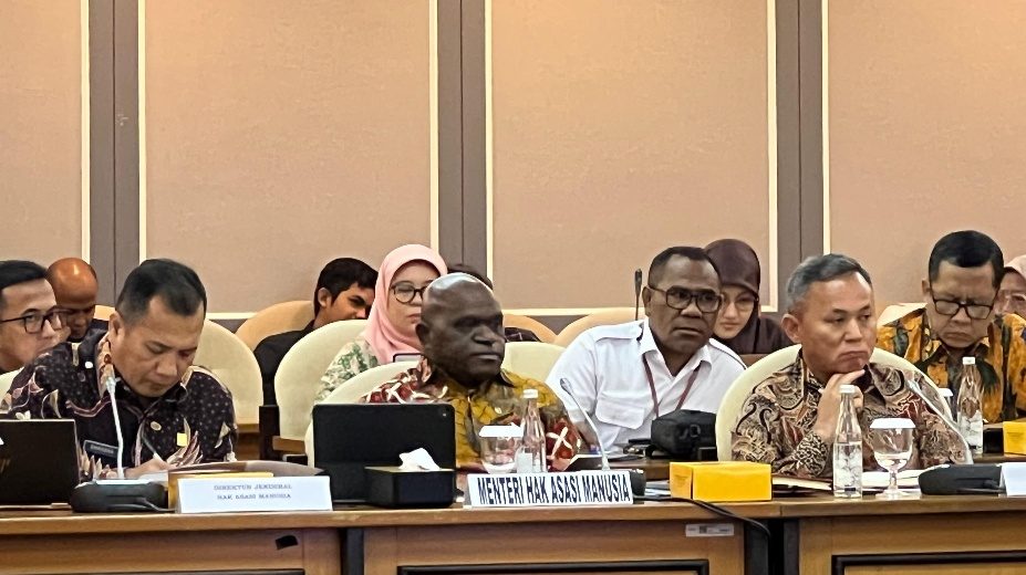 Menteri HAM Gandeng Pemimpin Papua Tengah, Diskusikan Masa Depan 60.000 Pengungsi