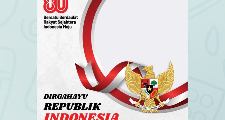 Twibbon HUT Ke-80 RI