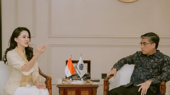 Gubernur Maluku Utara Konsolidasi dengan Kemnaker dan ATR/BPN untuk Perkuat Pembangunan