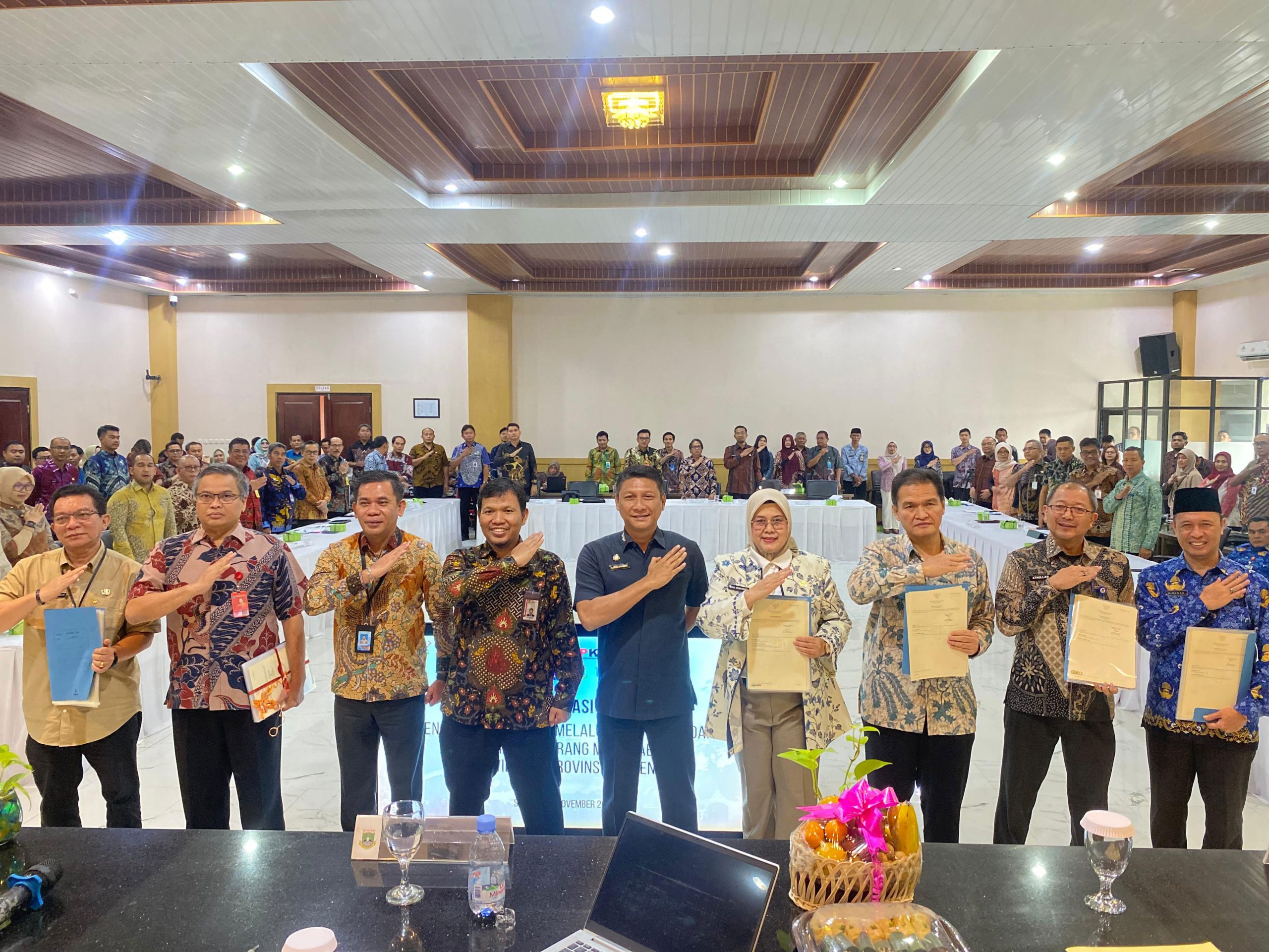 Rapat KPK, Pemprov Banten Berkomitmen Percepat Penertiban Aset Daerah