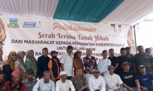 Warga Ciparay Sumbang Tanah untuk Pembangunan Garut