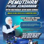 Program Pembebasan Pajak Kendaraan Bermotor Tahun 2025 di Jawa Timur