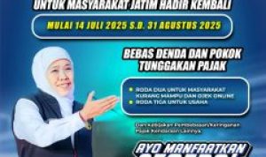 Program Pembebasan Pajak Kendaraan Bermotor Tahun 2025 di Jawa Timur
