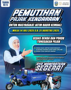 Program Pembebasan Pajak Kendaraan Bermotor Tahun 2025 di Jawa Timur