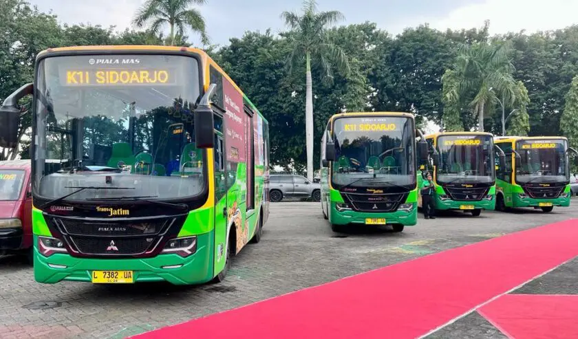 Gubernur Jawa Timur Meresmikan Bus Gajayana! Transportasi Publik di Malang Raya Memasuki Era Baru
