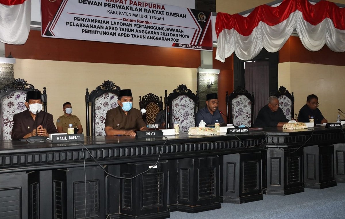Ketua DPRD Malteng Ditegur Anggota, Paripurna APBD 2026 Memanas
