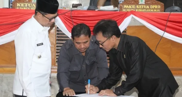 Audiensi APBD Watch, BK DPRD Subang: Belum Memenuhi Syarat Formil