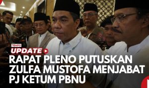 Wakil Ketum PBNU Zulfa Mustofa Siap Tertibkan Kelembagaan