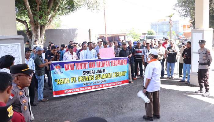 DPRD Tojo Una-una Laporkan Korlap Demo Nelayan ke Poles atas Perusakan Fasilitas