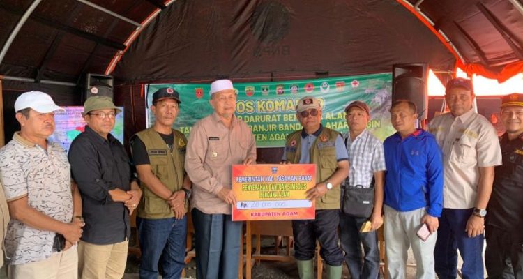 Pemkab Agam Siapkan 410 Hunian Sementara untuk Korban Banjir