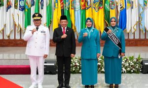 Tri Tito Lantik Anggieta Bestari Tabo Jadi Ketua TP PKK Papua Pegunungan