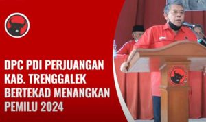Susunan Pengurus DPC PDI Perjuangan Trenggalek 2025-2030, Bupati dan Ketua DPRD jadi pucuk pimpinan