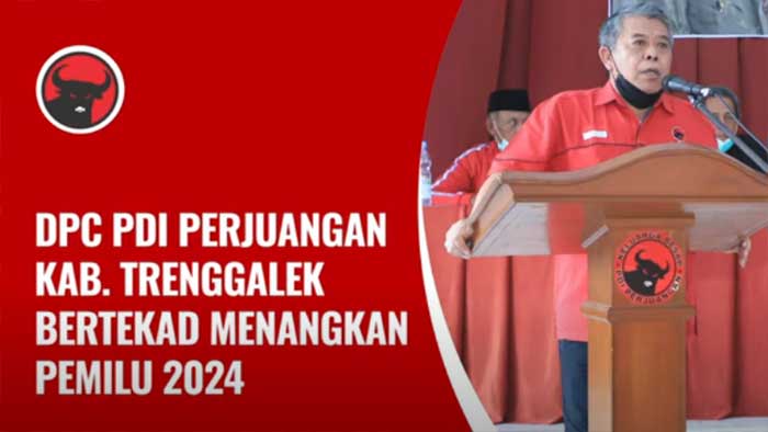 Susunan Pengurus DPC PDI Perjuangan Trenggalek 2025-2030, Bupati dan Ketua DPRD jadi pucuk pimpinan