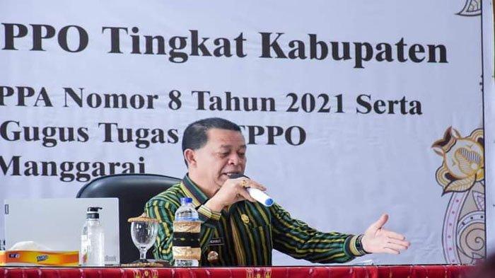 Buka Rapat Pamong Praja, Bupati Manggarai Dorong Koordinasi Desa