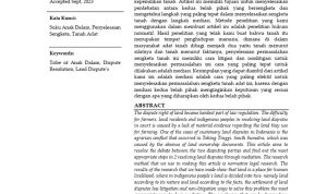 Hutan Tasikmadu, BPN Penjelasan Hukum dan Kewenangan dalam Sengketa Lahan Eigendom di Trenggalek Hutan Tasikmadu, BPN Penjelasan Hukum dan Kewenangan dalam Sengketa Lahan Eigendom di Trenggalek