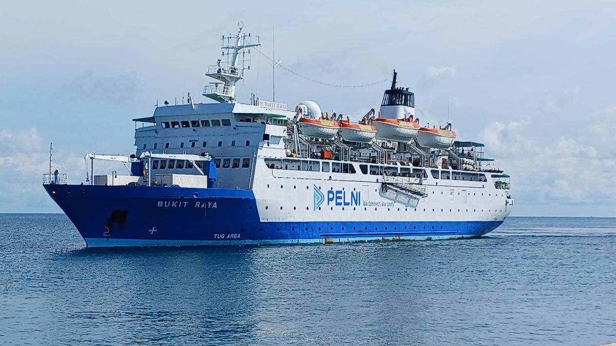 Jadwal Pelayaran Kapal Pelni KM Bukit Raya untuk Bulan Januari 2026