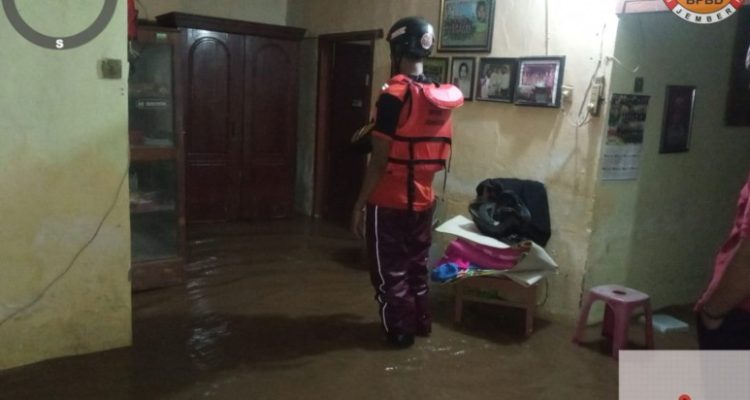 Banjir di Jember: Ratusan Rumah Terendam, Warga Diimbau Waspada