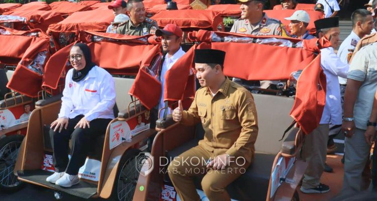 Pelatihan Becak Listrik untuk Ratusan Tukang Becak di Tulungagung
