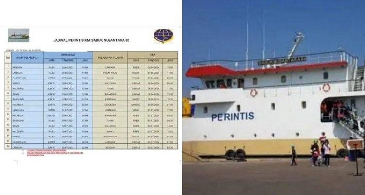 Jadwal Perjalanan Kapal KM Sabuk Nusantara 83 yang Menghubungkan Wilayah Pulau-Pulau di Indonesia Jadwal Perjalanan Kapal KM Sabuk Nusantara 83 yang Menghubungkan Wilayah Pulau-Pulau di Indonesia