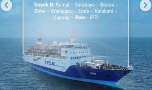 Jadwal Kapal Pelni KM Lawit untuk Bulan Januari 2026