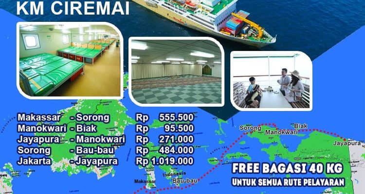 Jadwal Pelayaran Kapal Ciremai Bulan Januari 2026