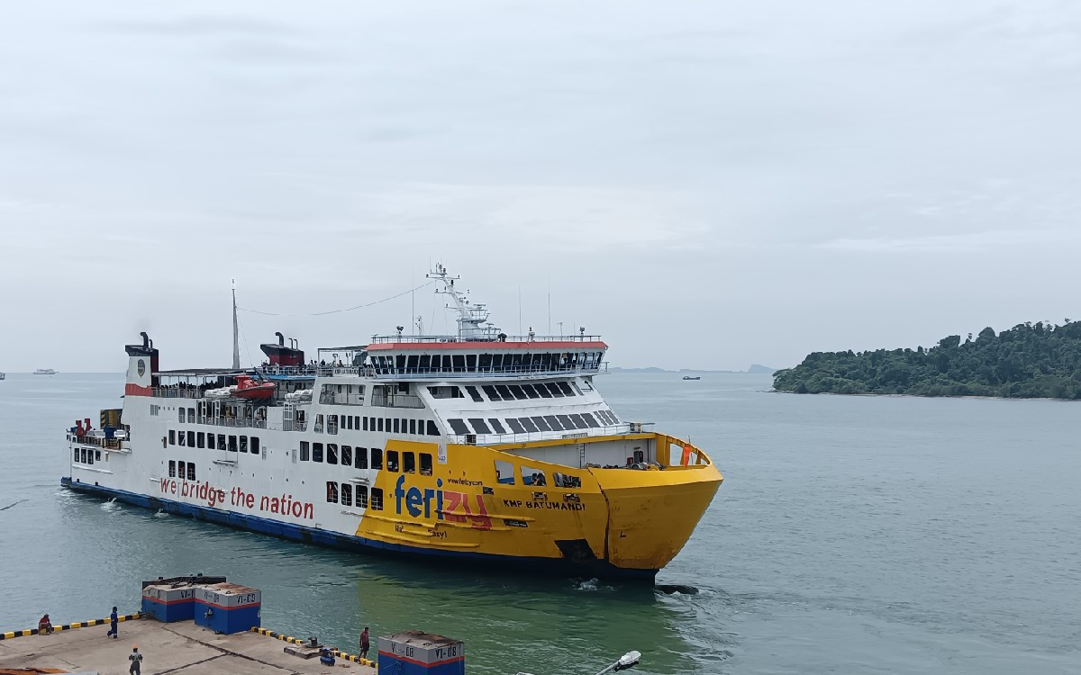 Jadwal Penyeberangan Kapal Eksekutif Bakauheni-Merak untuk 25-26 Januari 2026
