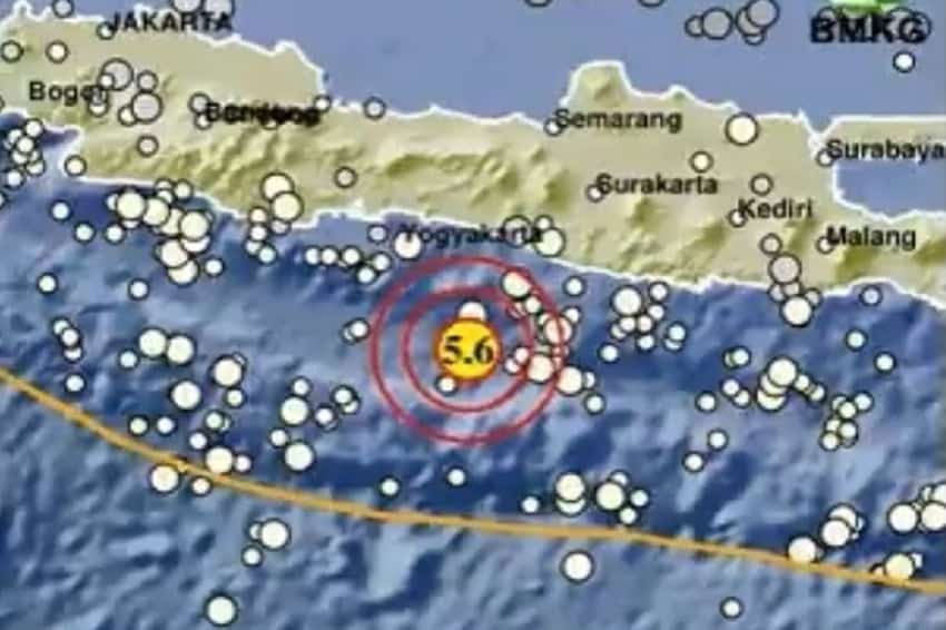Gempa Bumi Mengguncang Wilayah Gunungkidul Yogyakarta