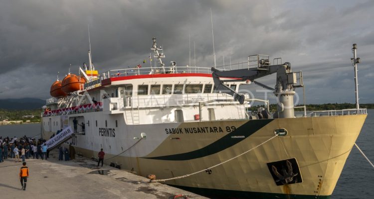 Jadwal Kapal KM Sabuk Nusantara 82 Tanggal 8-11 Januari 2026, Rute Pertama Kota Kendari ke Langara