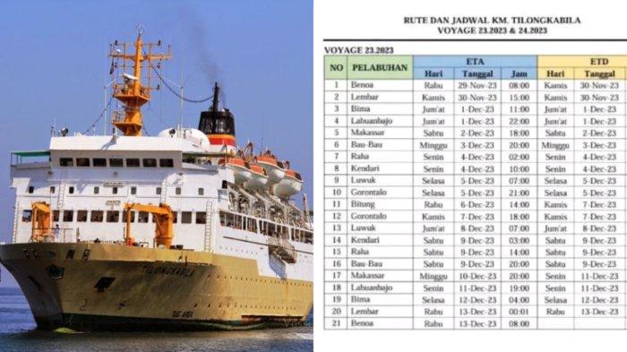 Jadwal Kapal Laut Pelni KM Tilongkabila Tahun 2026: Rute dan Cara Pemesanan Tiket