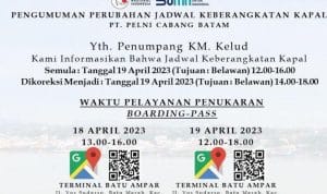 Jadwal Operasional Kapal KM Kelud untuk Rute Kepulauan Riau dan Jakarta