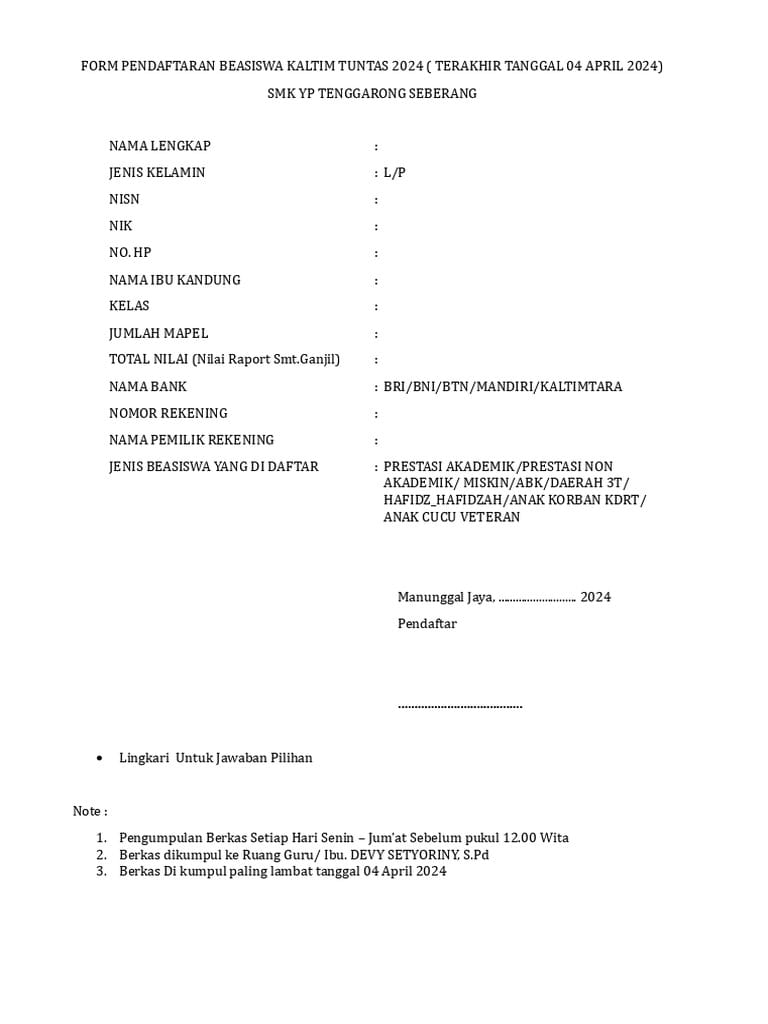 Pendaftaran Beasiswa Gratispol Kaltim 2026 Ditutup Besok, Cek Syaratnya