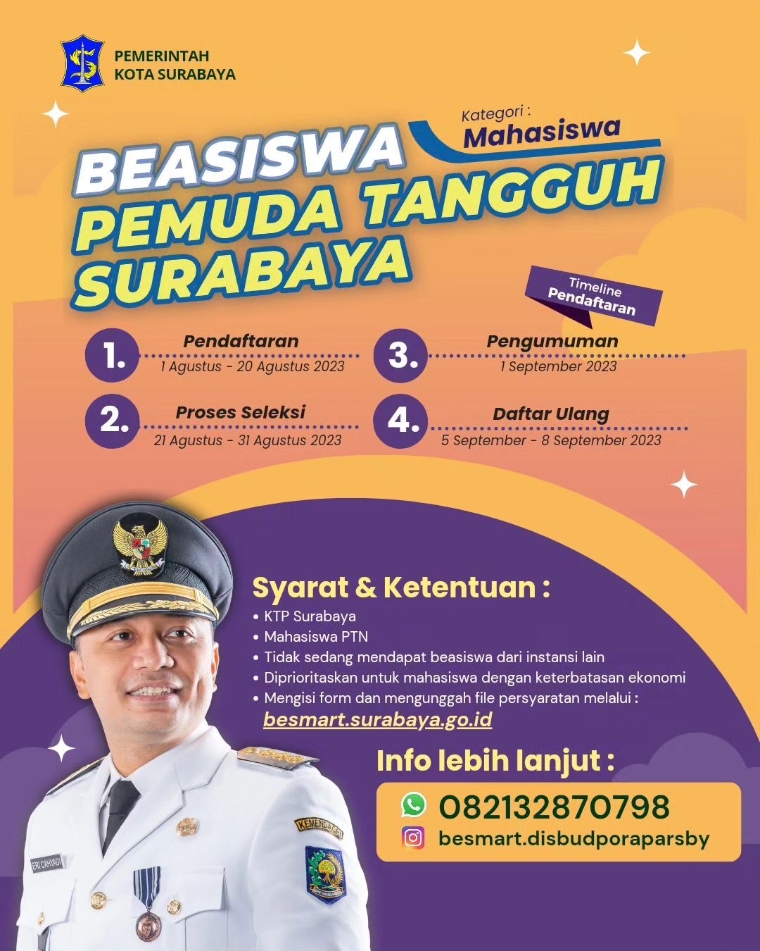 Polemik Beasiswa Pemuda Tangguh di Surabaya, DPRD Minta Perwali Diterapkan untuk Pendaftar Baru Saja