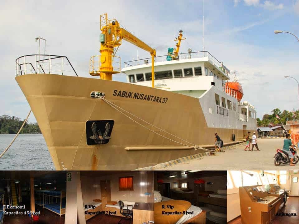 Jadwal Kapal KM Sabuk Nusantara 78 untuk Rute Sulawesi Tenggara dan Tengah di Bulan Februari 2026