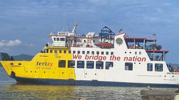 Jadwal dan Tarif Kapal Feri KMP Manta II untuk Rute Sebatik-Nunukan