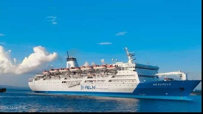 Jadwal Pelayaran Kapal Pelni KM Nggapulu di Bulan Maret 2026