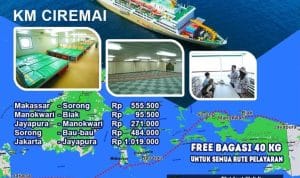 Jadwal Pelayaran Kapal Pelni KM Ciremai Bulan Februari 2026