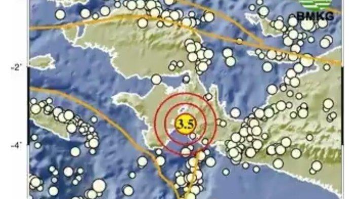 Gempa Bumi Kecil Tercatat di Wilayah Papua Barat