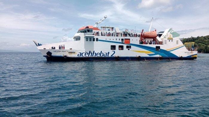 Jadwal Pelayaran Kapal Ferry Sabang-Banda Aceh untuk Bulan Februari 2026