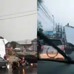 Cuaca Ekstrem di Surabaya: Papan Reklame dan Pohon Tumbang Akibat Hujan Deras