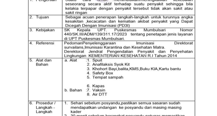 Perkembangan Imunisasi Campak di Indonesia dan Tantangan yang Dihadapi