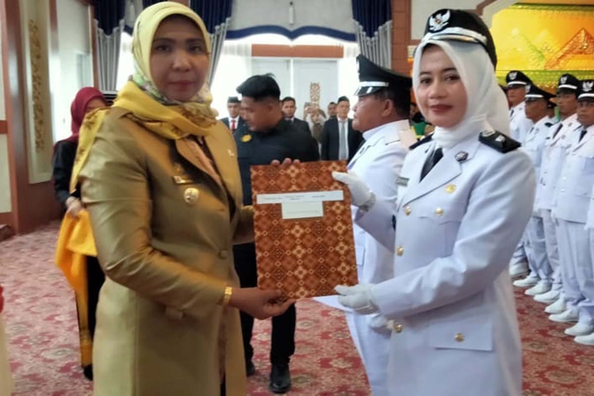 Pelantikan 326 Tuha Peut di Tiga Kecamatan Nagan Raya